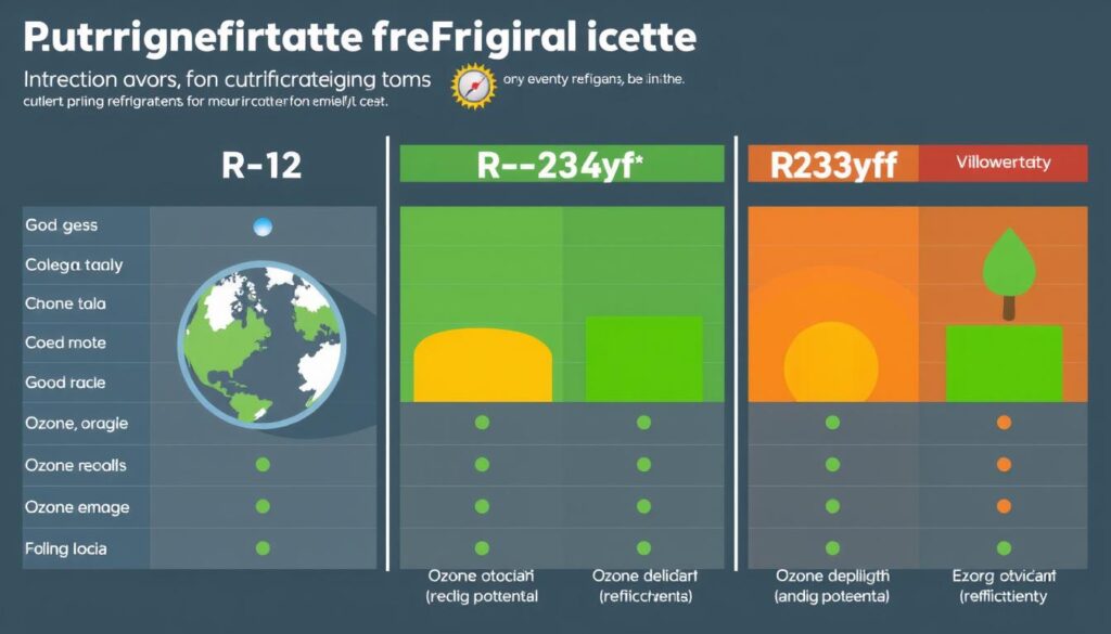 Comparación de refrigerantes para sistemas de climatización del automóvil y su impacto ambiental