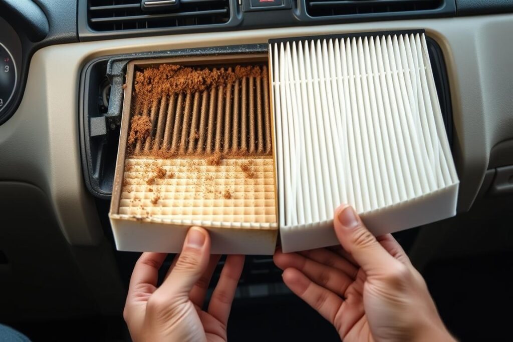 Filtro del habitáculo del sistema de climatización del automóvil